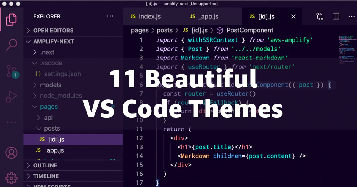 11 Beautiful VS Code Themes for 2021